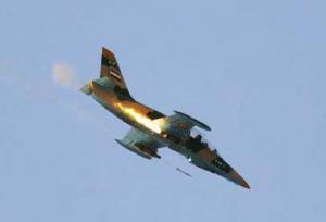 طائرة حربية سورية