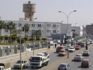 مستشفى الجلاء للحوادث في مدينة بنغازى 