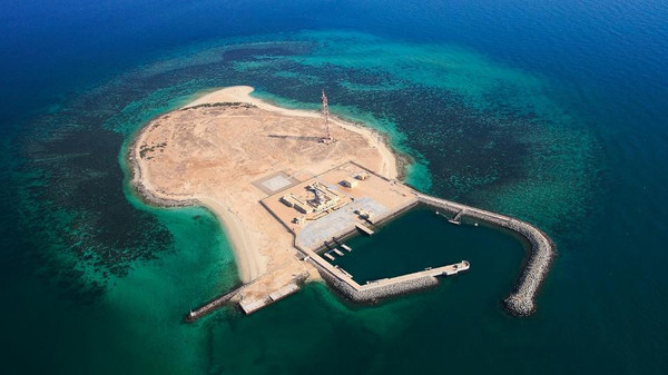 إحدى الجزر الكويتية
