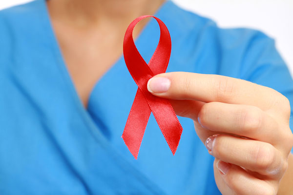 صورة لشعار مرض الايدز