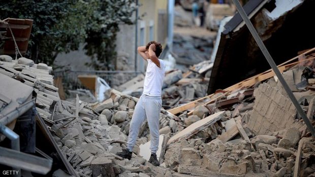 بعد زلزال إيطاليا