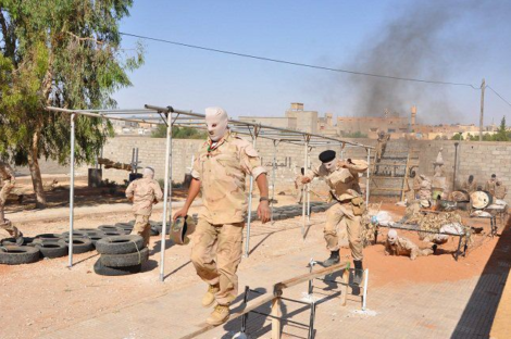 تخريج دفعة من كتيبة ثوار طرابلس