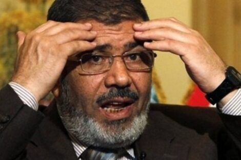 الرئيس المعزول "مرسي"