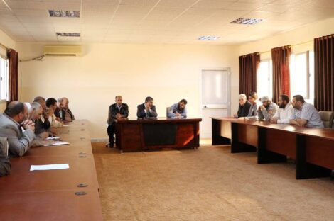 اجتماع أمني في صرمان