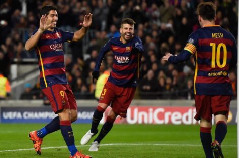 برشلونة ضمن تأهله إلى ثمن نهائي الأبطال