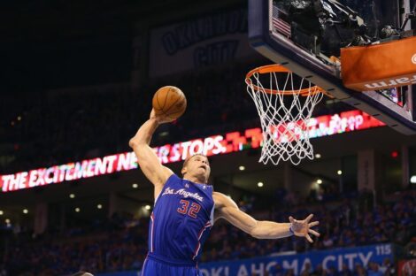 صورة أرشيفية للاعب لوس أنجلوس كليبرز بليك غريفين