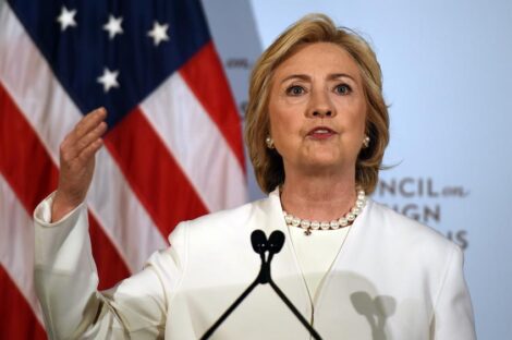 كلينتون خلال كلمتها أمام مجلس العلاقات الخارجية بنيويورك