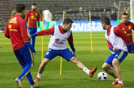 مباراة إسبانيا وبلجيكا