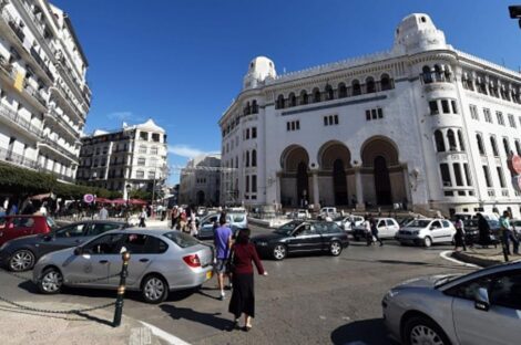 منظر عام لوسط العاصمة الجزائرية