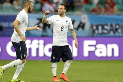 بنزيمة وفالبوينا في منتخب فرنسا