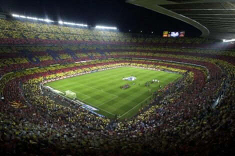 جانب من ملعب كامب نو