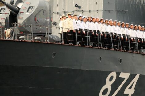 سفينة حربية روسية