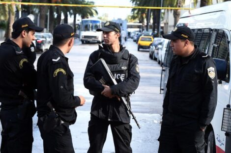 عناصر من الشرطة التونسية - أرشيفية