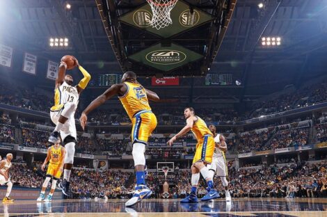 لقطة من المباراة