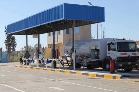 مستودع الوقود بمطار طرابلس العالمي