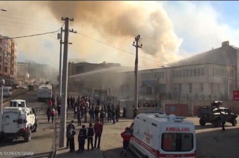 مواجهات مع الجيش التركي بديار بكر