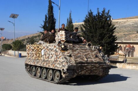 الجيش اللبناني يبحث عن مطلقي النيران