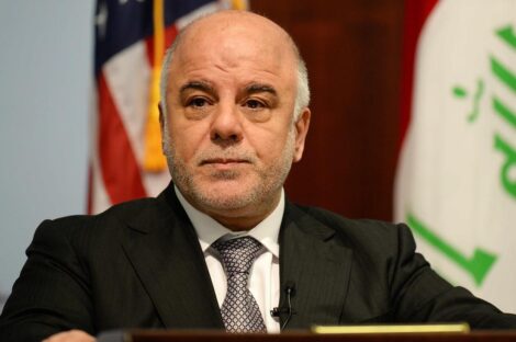 رئيس الحكومة العراقية حيدر العبادي