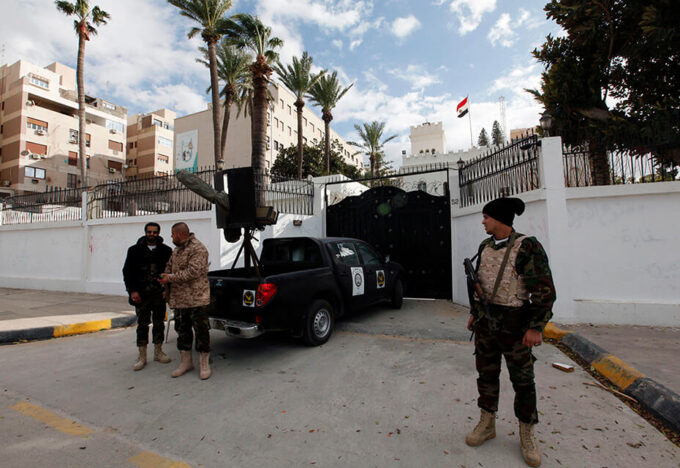 السفارة المصرية طرابلس