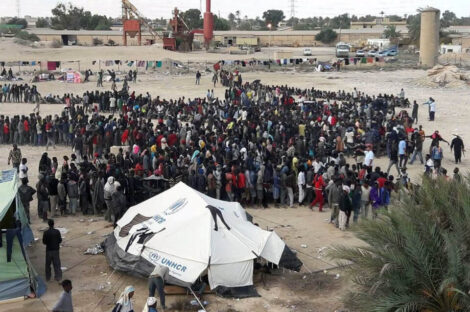 اللاجئين في ليبيا