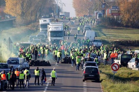 احتجاجات فرنسا