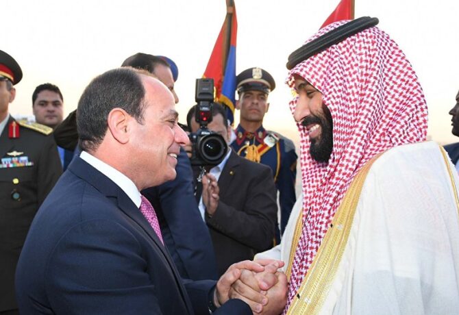 بن سلمان والسيسي