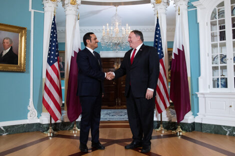 قطر وامريكا