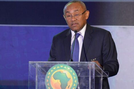 رئيس الاتحاد الأفريقي لكرة القدم