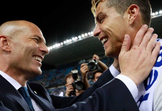 زيدان ورونالدو