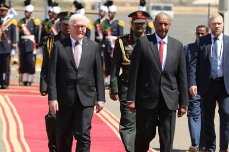 السودان.. الرئيس الألماني يصل إلى العاصمة الخرطوم