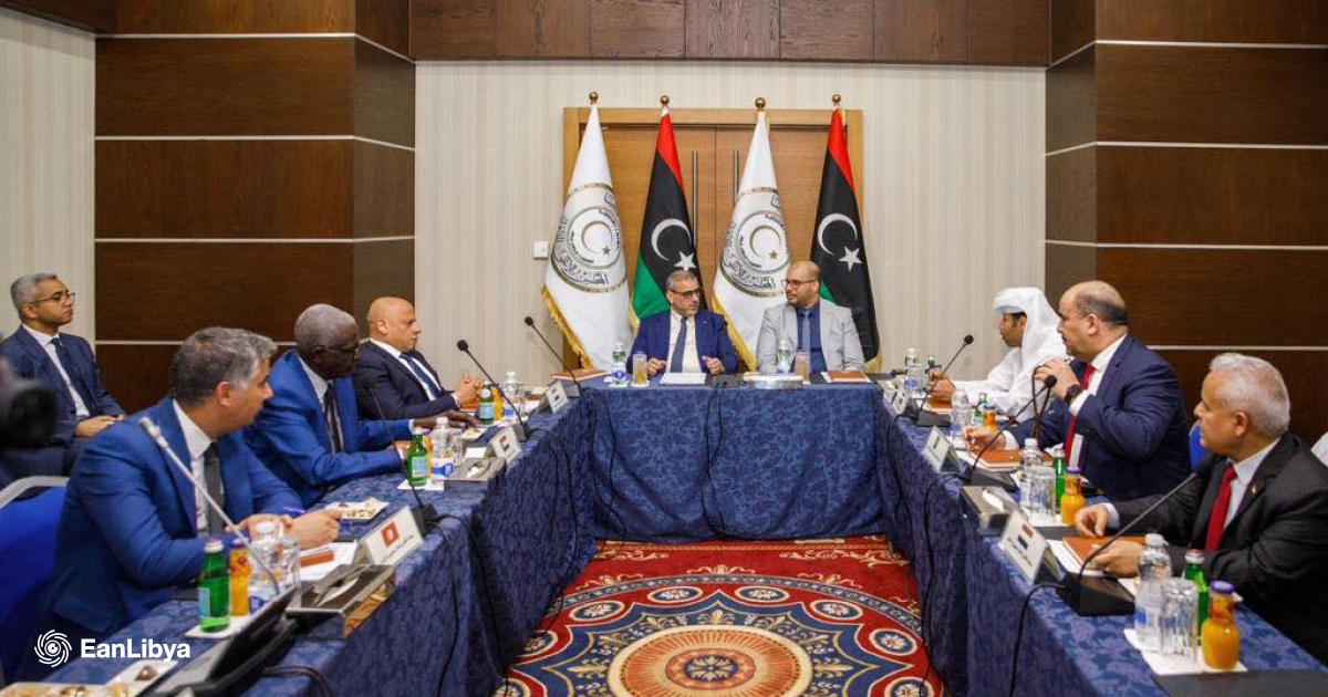 القوانين الانتخابية.. محور لقاء «المشري» بعدد من السفراء القوانين الانتخابية.. محور لقاء «المشري» بعدد من السفراء