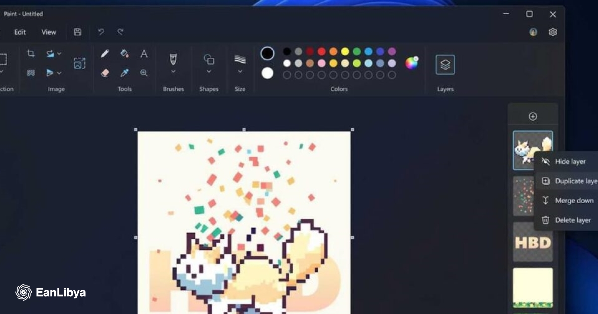 Microsoft Announces Addition of Layers and Transparent Background Feature in Paint Program
