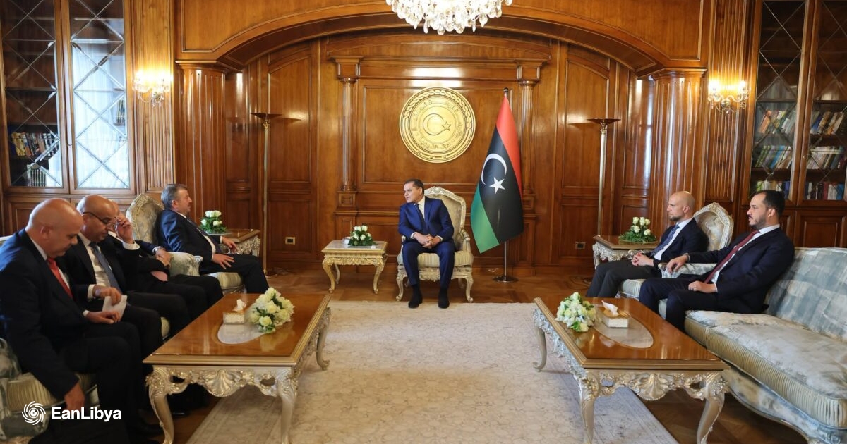 الدبيبة يبحث مع «مدير المخابرات الأردنية» تعزيز التعاون