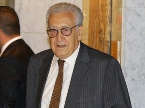 المبعوث الاممي والعربي الاخضر الابراهيمي