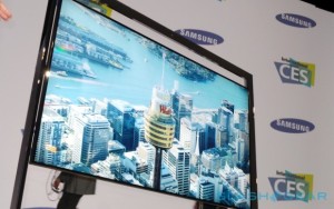 تلفاز سامسونج حجمه 110 بوصه