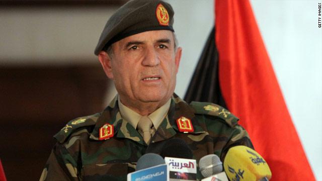 رئيس الأركان اللواء يوسف المنقوش