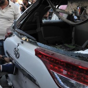 أرشيفية لآثار تفجير سابق في ليبيا