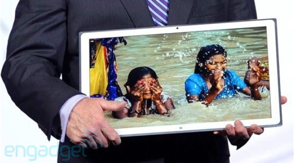 باناسونيك تطلق جهازاً لوحياً بشاشة 20 بوصة بدقة وضوح احترافية 4k