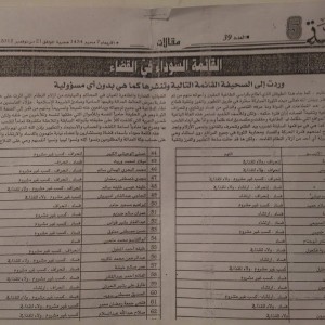 قائمة بأسماء قضاة ومستشارين ليبيين