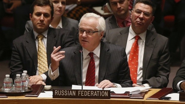 مندوب روسيا الدائم لدى الأمم المتحدة فيتالي تشوركين 
