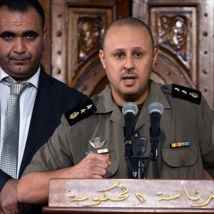 المتحدث الرسمي باسم وزارة الدفاع التونسية بلحسن الوسلاتي