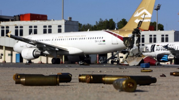 مطار طرابلس (صورة من الأرشيف)