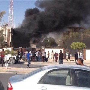 تفجير مديرية أمن اجدابيا