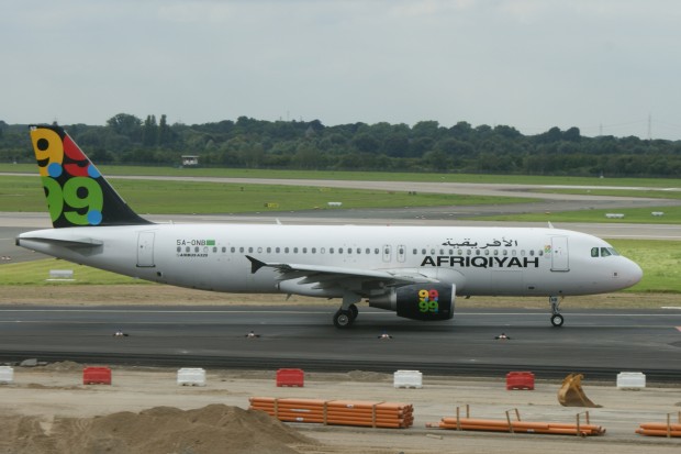 A320-214 Afriqiyah Airways in EDDL