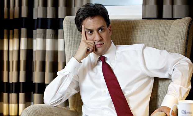 Ed Miliband at the Midland Hotel in Manchester this week.