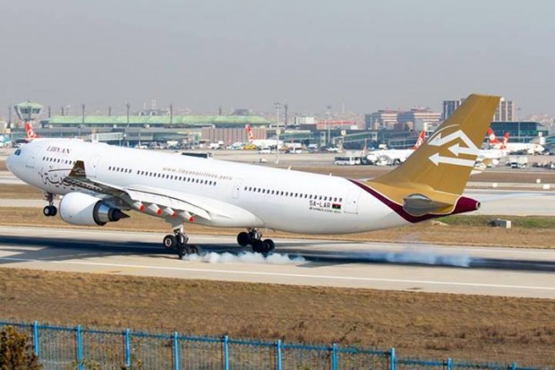 newsalhadath-طيران-الخطوط-الليبية