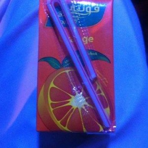 عصير سعودي قاربة مدة صلاحيته على الانتهاء