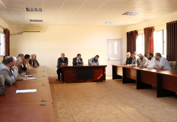 اجتماع أمني في صرمان