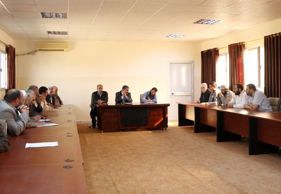 اجتماع أمني في صرمان