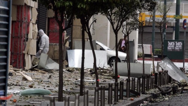 تشهد اليونان منذ سنوات هجمات متكررة على البنوك